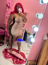 The Show Skin cheetah print dress